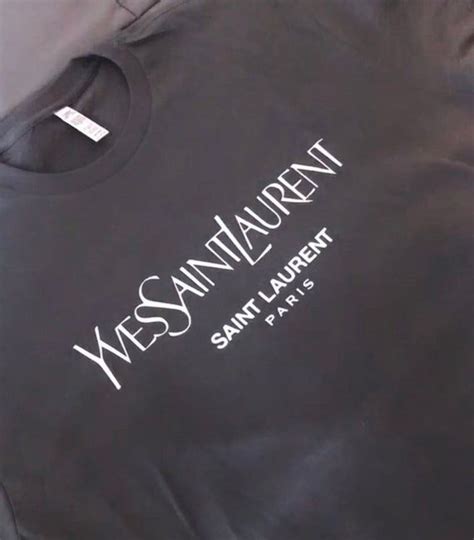 yves saint laurent t shirt grey vintage|ysl formal shirts.